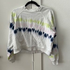 Electric & Rose crop sweatshirt